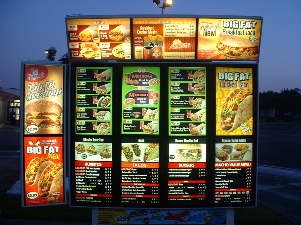 Menu Board image